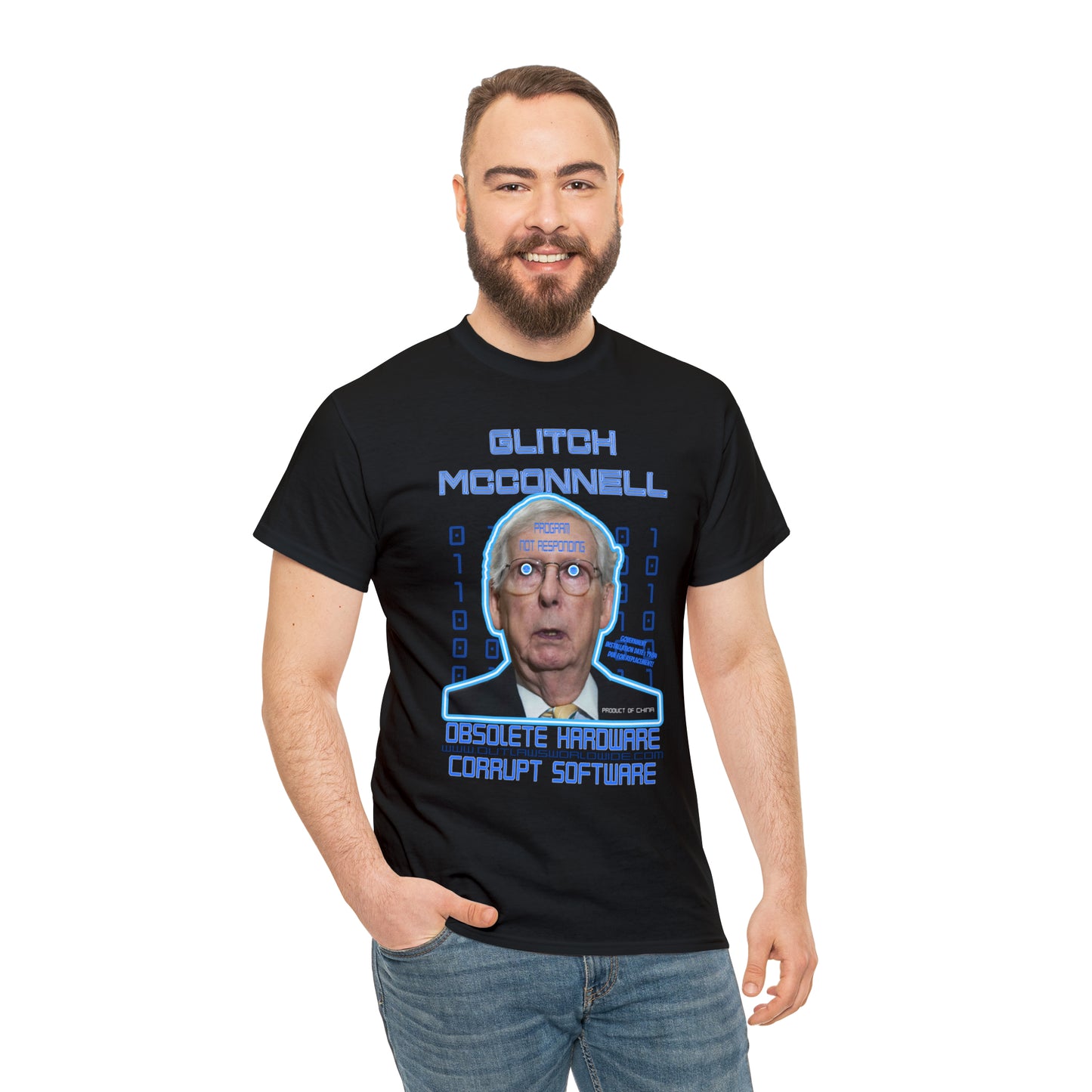 Glitch McConnell Tee