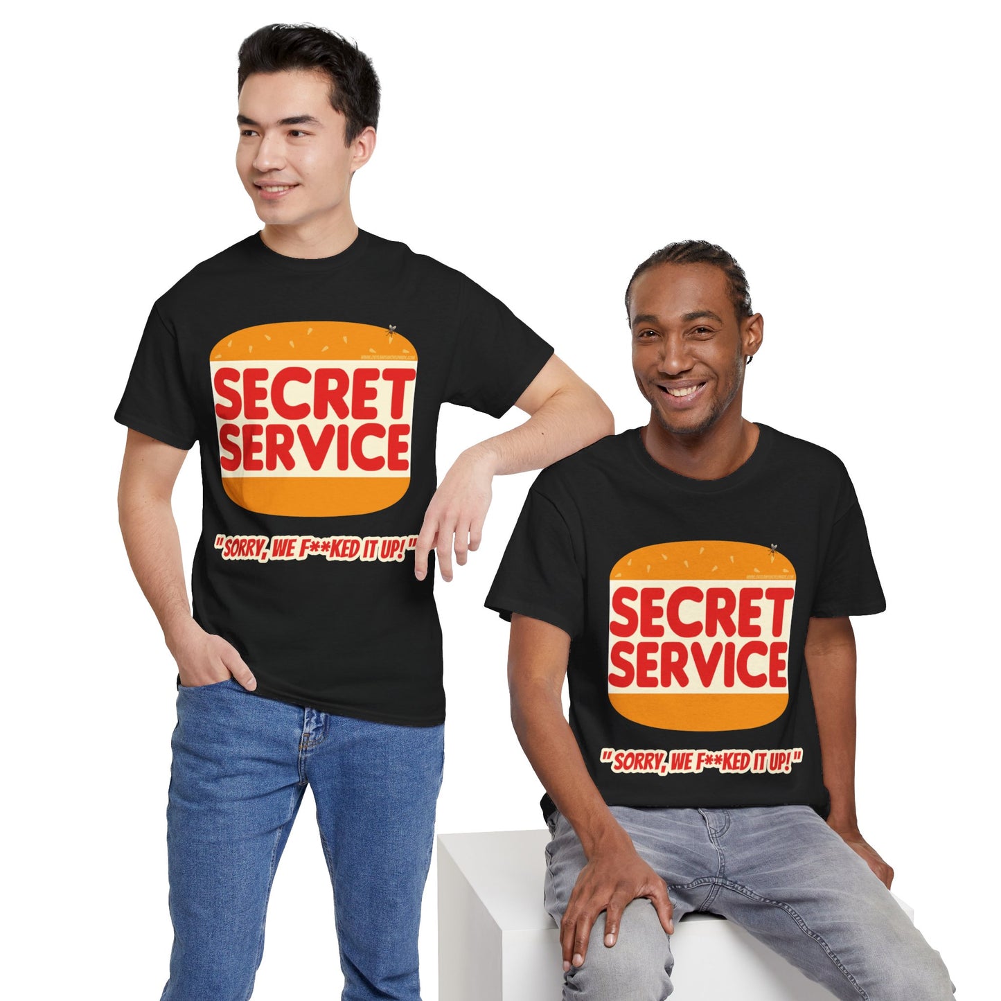 Secret Service Burger Tee