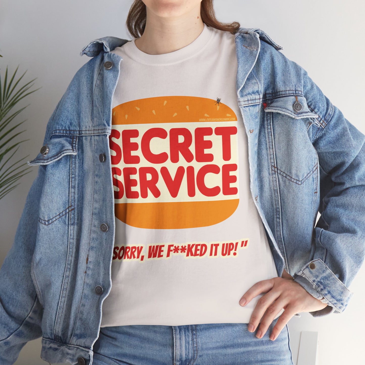 Secret Service Burger Tee