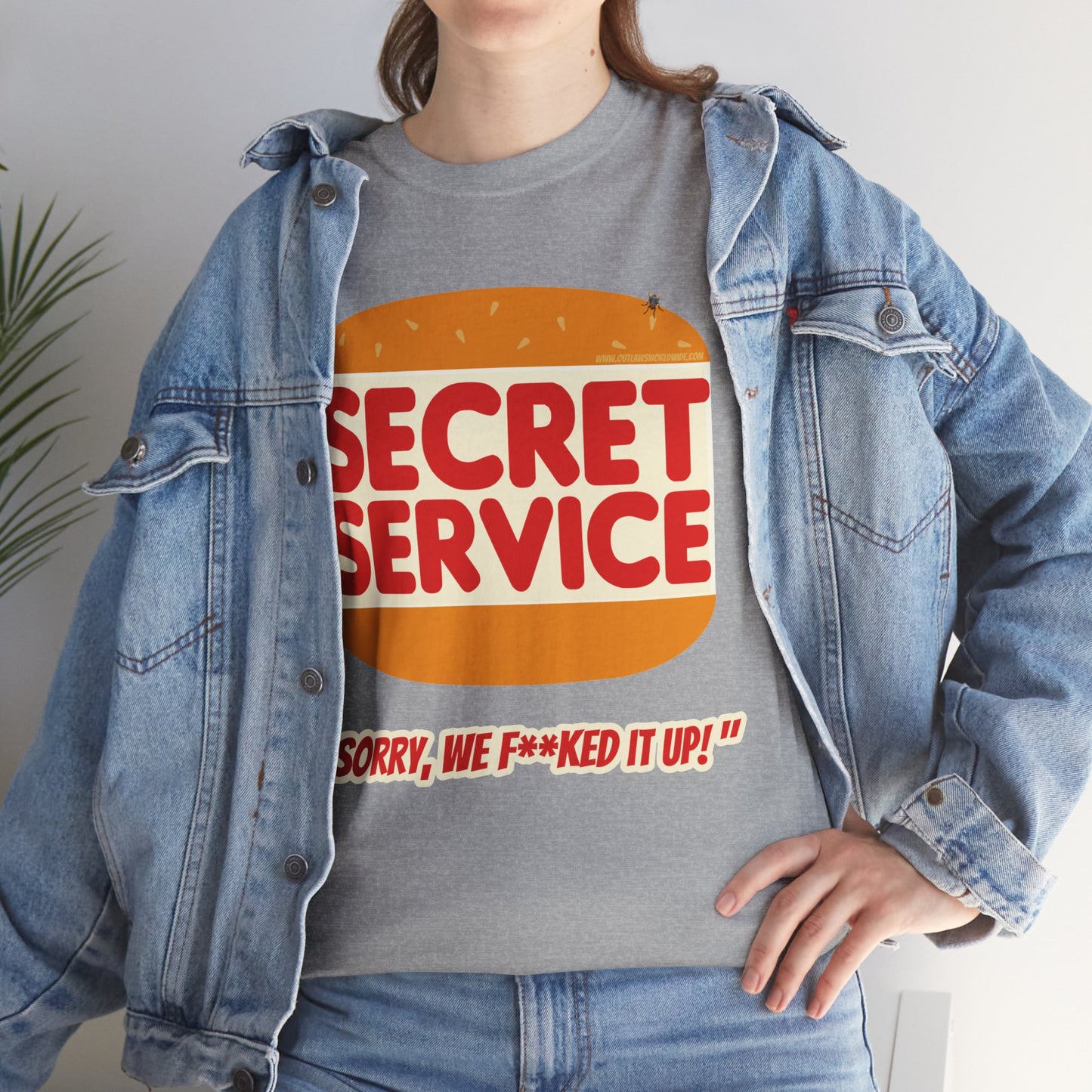 Secret Service Burger Tee