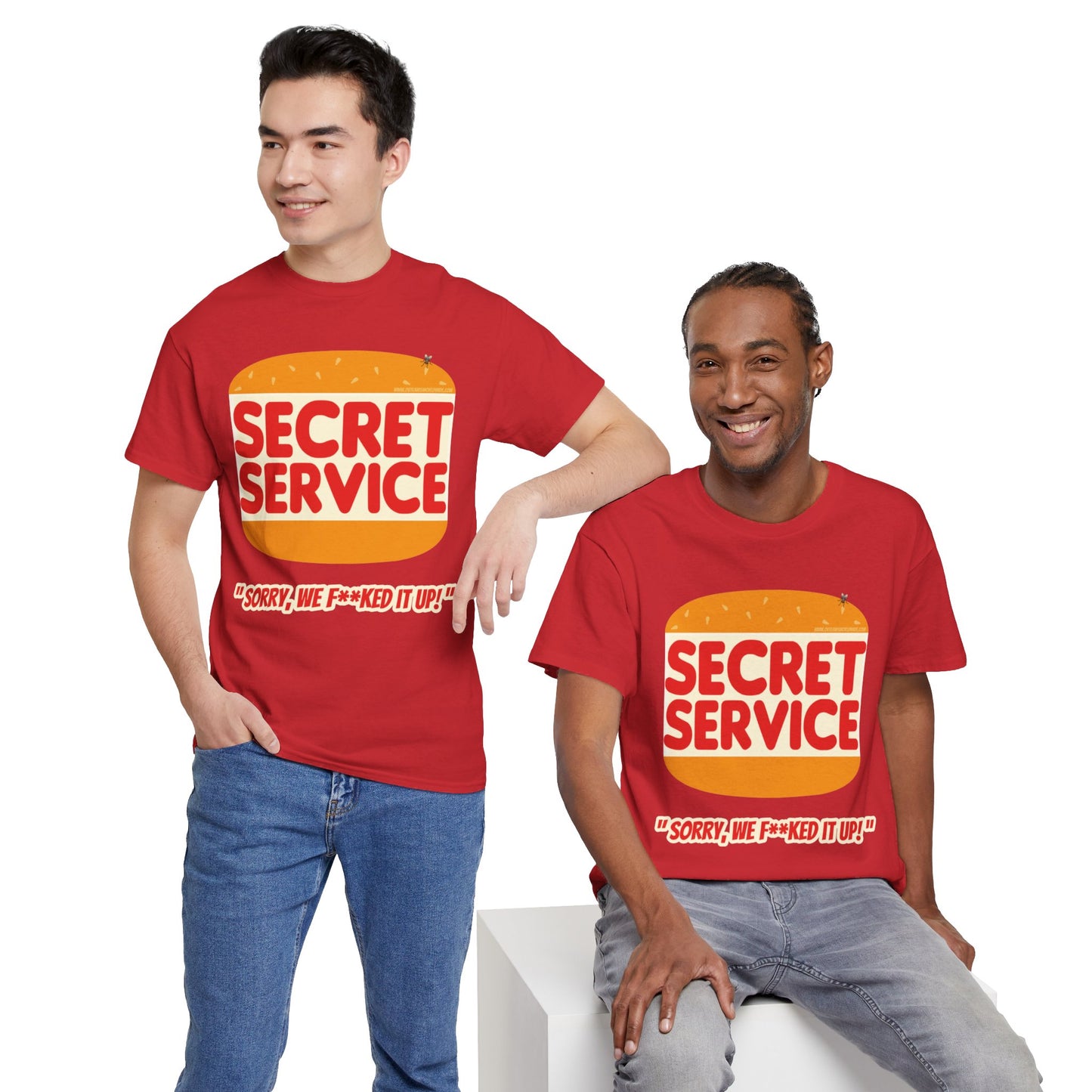 Secret Service Burger Tee