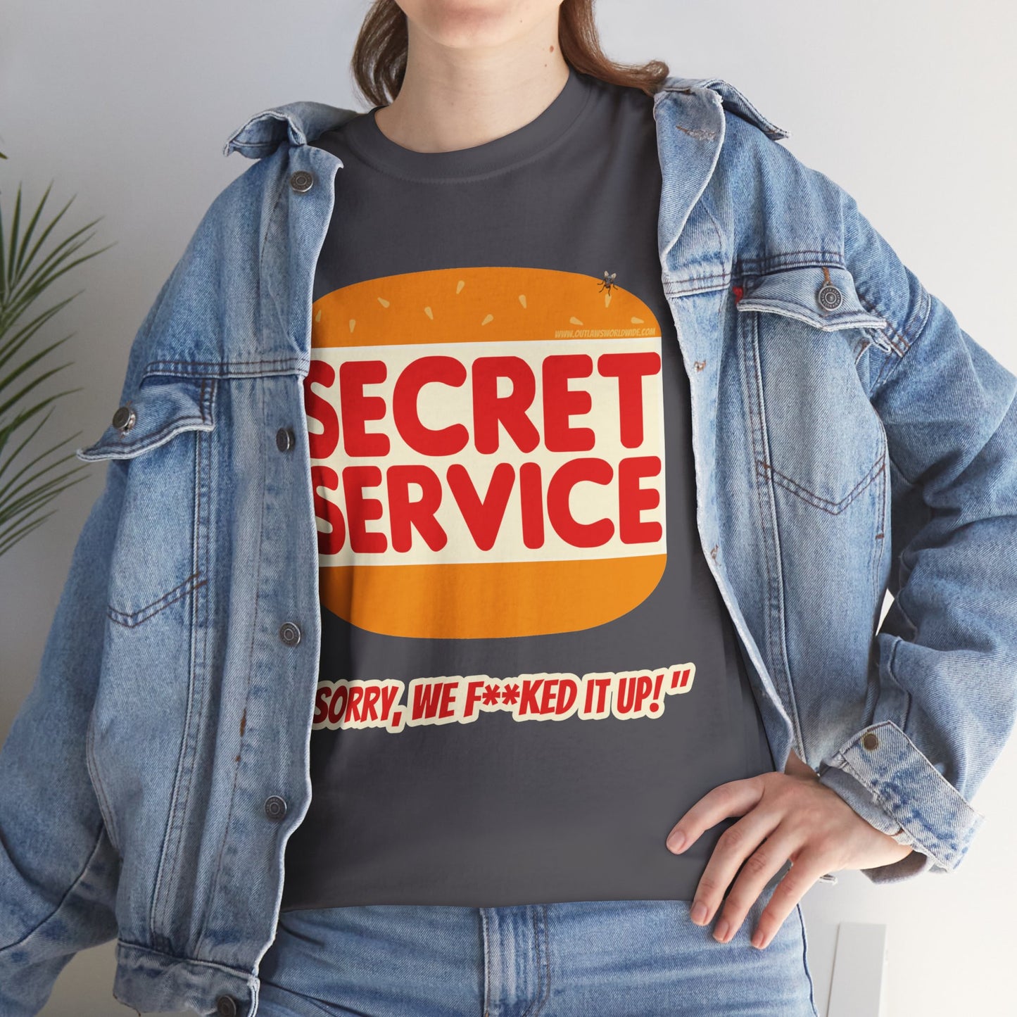 Secret Service Burger Tee
