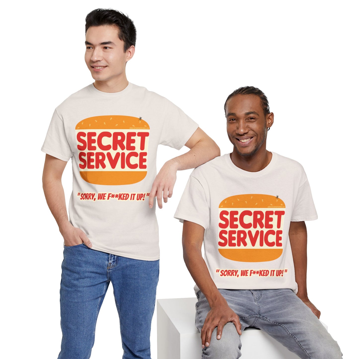 Secret Service Burger Tee