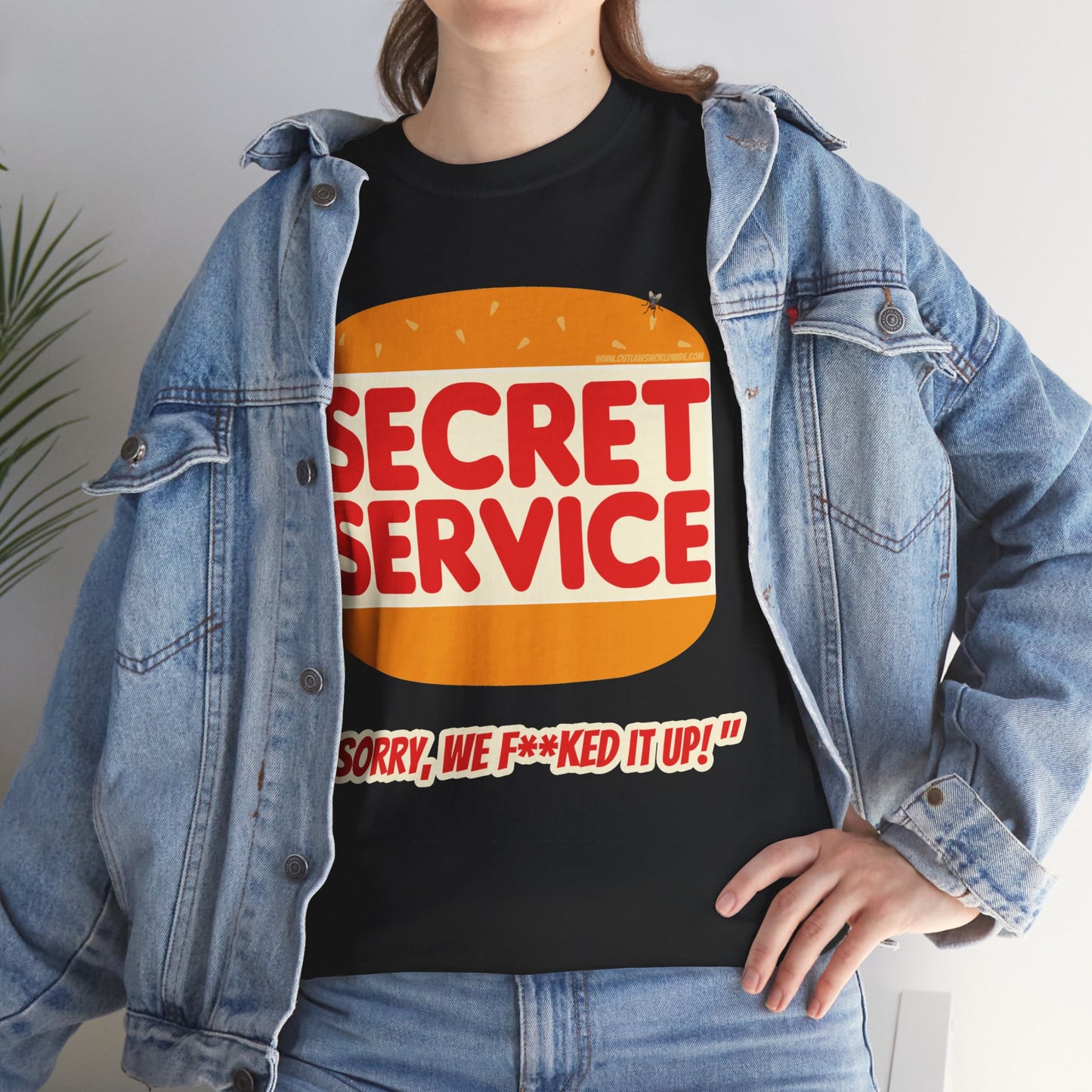 Secret Service Burger Tee