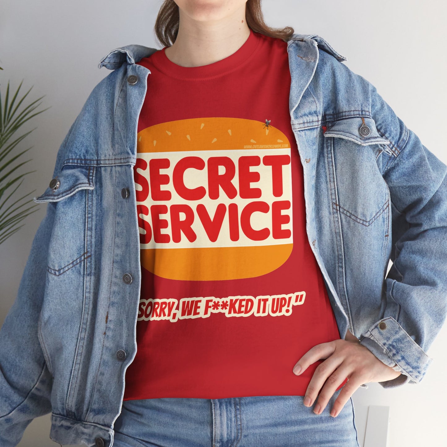 Secret Service Burger Tee