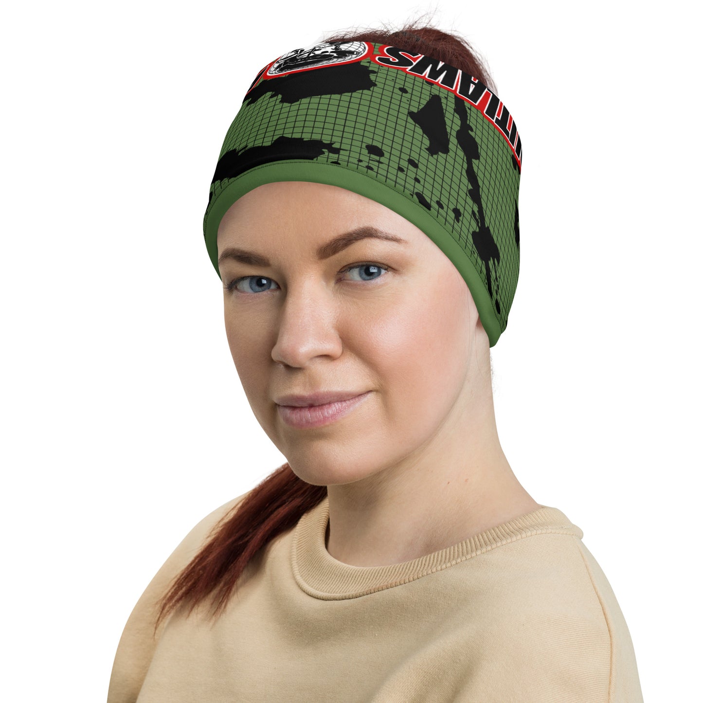 Face Hugger Neck Gaiter Green