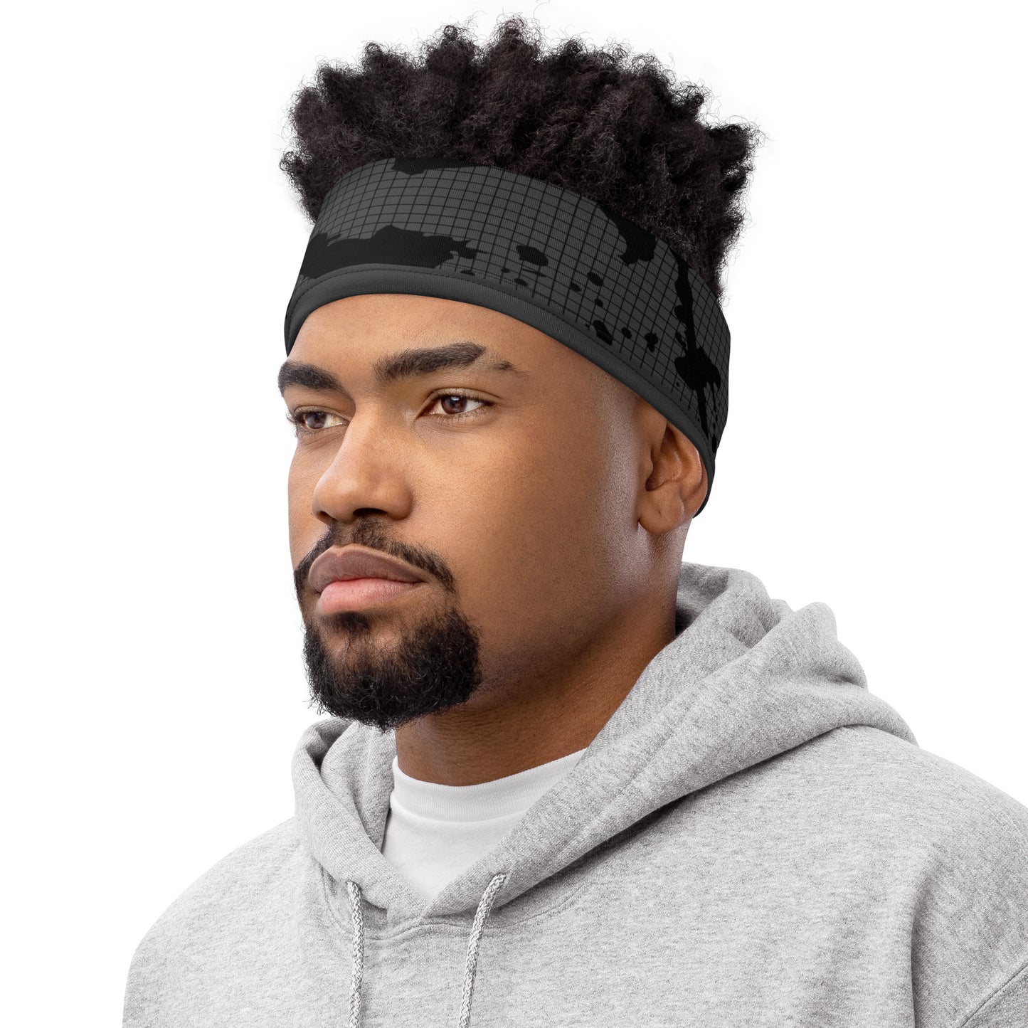 Face Hugger Neck Gaiter Charcoal