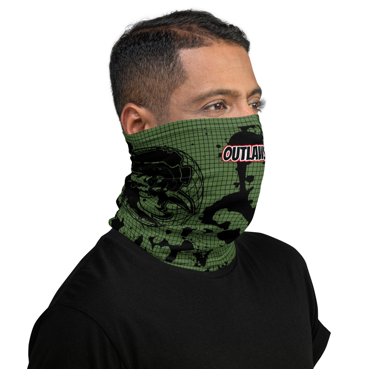 Face Hugger Neck Gaiter Green