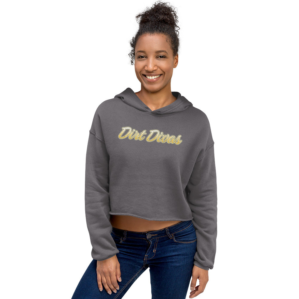 Dirt Divas Crop Hoodie