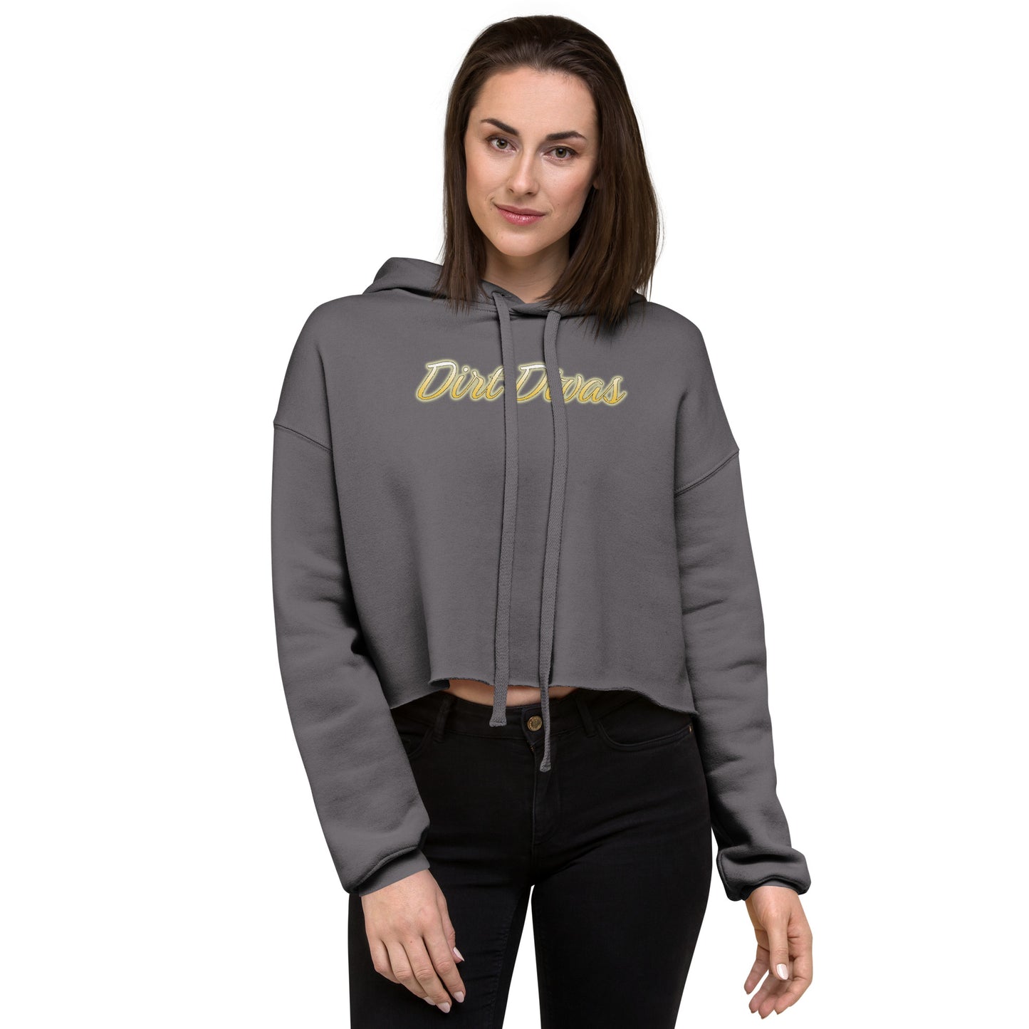 Dirt Divas Crop Hoodie