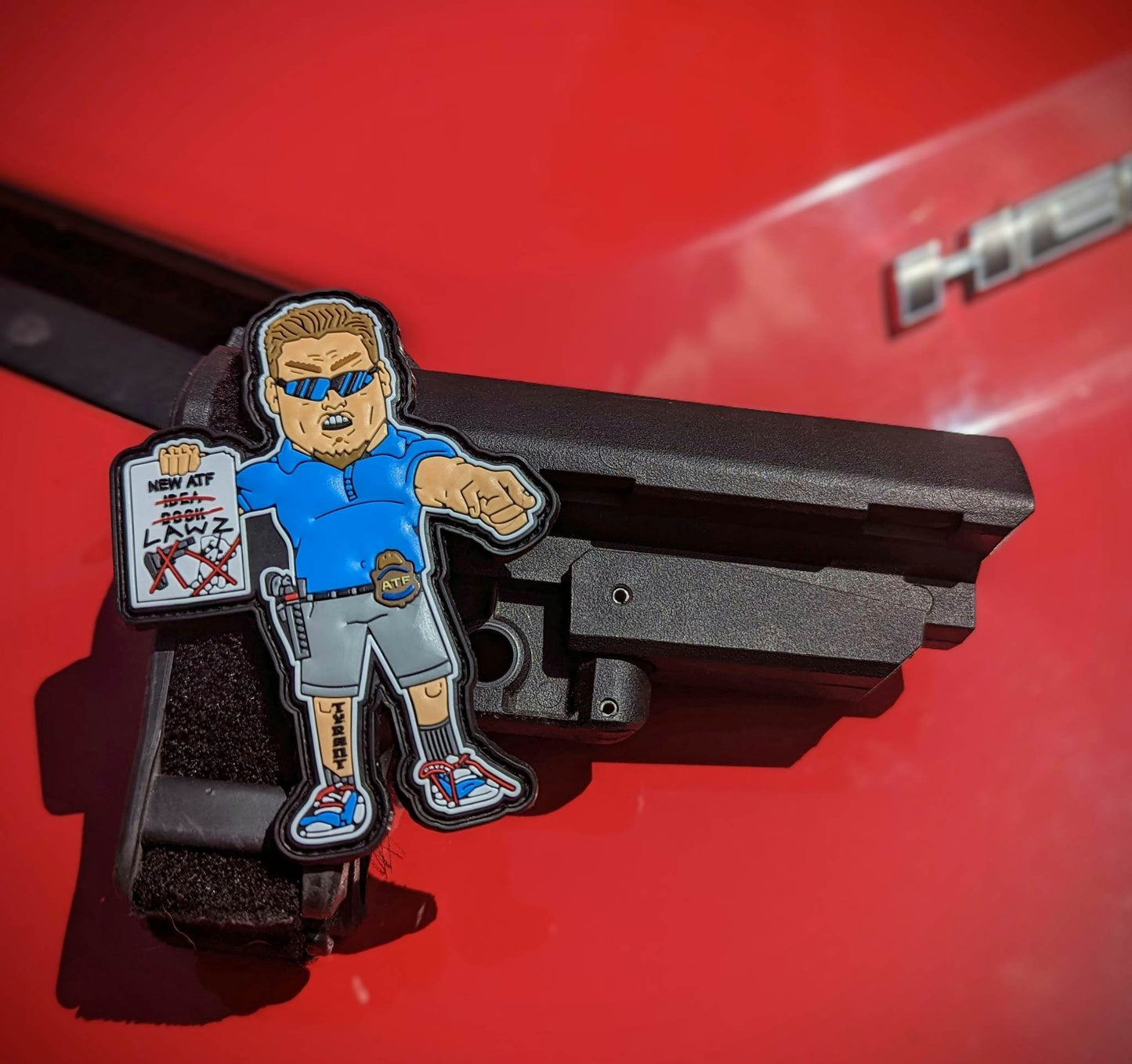 North Park - ATF Principal - Woke Parody (pvc+velcro) 4"