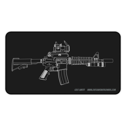 12" x 22" Colt XM177 Carbine Desk Mat