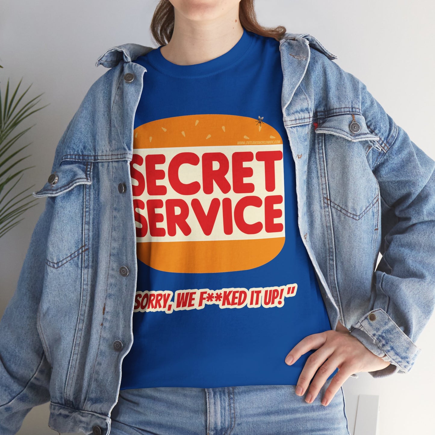 Secret Service Burger Tee