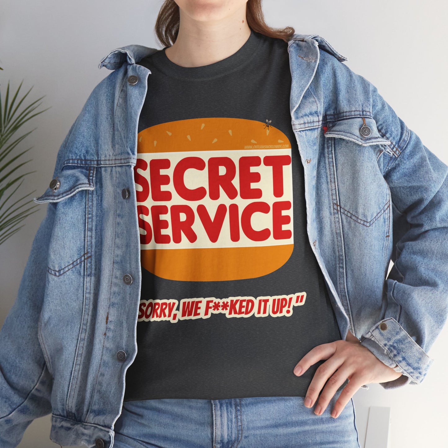 Secret Service Burger Tee