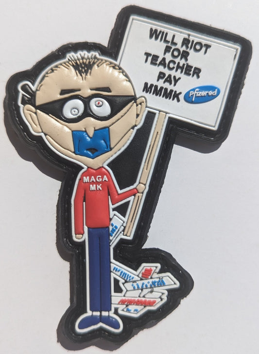 North Park - Not Mr. Mackey - Woke Parody (pvc+velcro) 3.75"