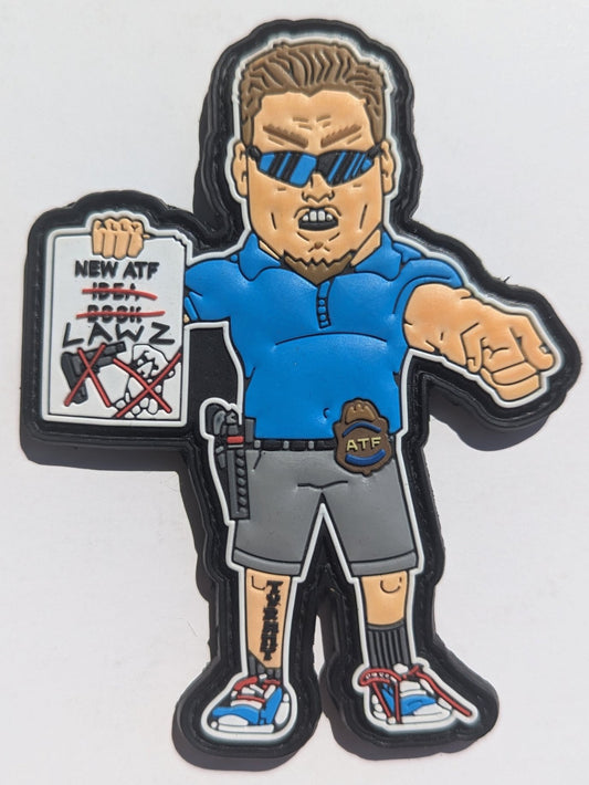 North Park - ATF Principal - Woke Parody (pvc+velcro) 4"