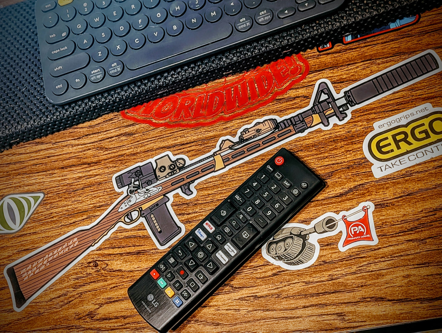 16" Modernized Musket Carbine BIG sticker