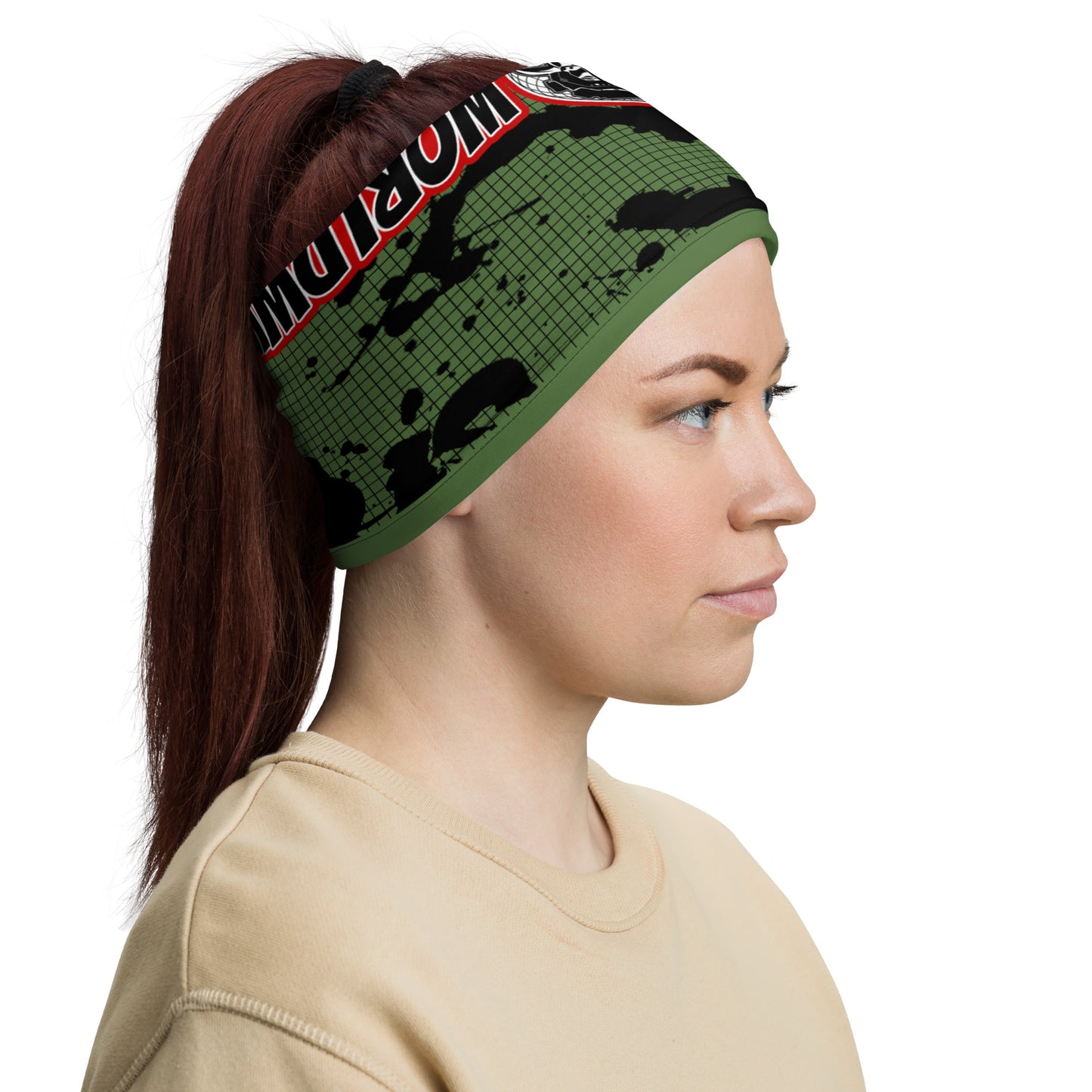 Face Hugger Neck Gaiter Green