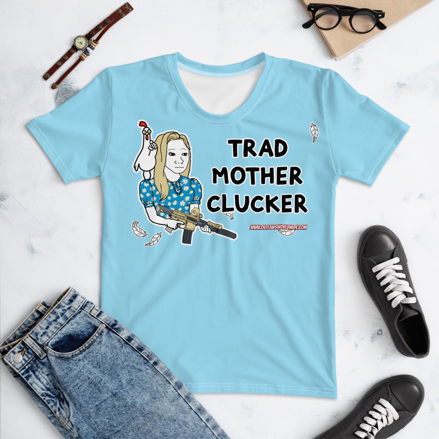 Trad Mother Clucker Stretchy Jersey