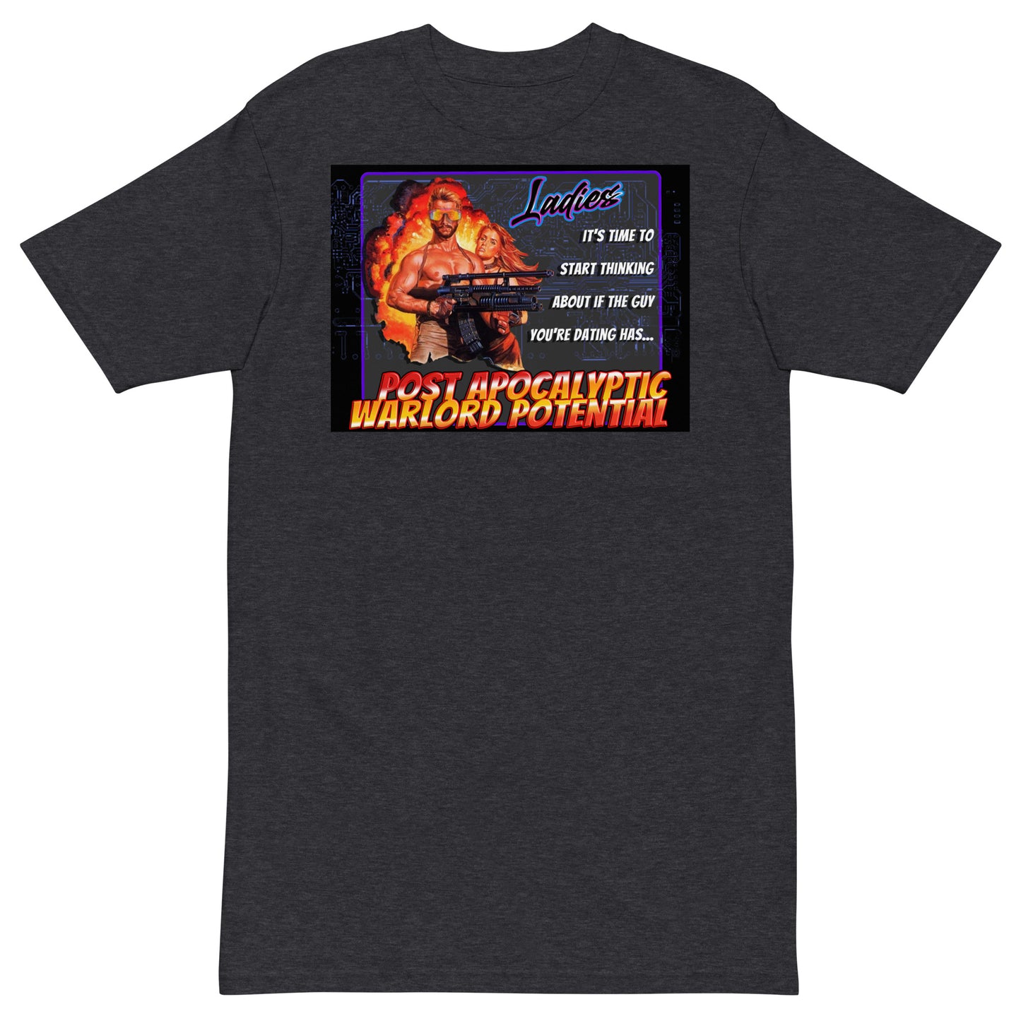 Post Apocalyptic Warlord Potential Tee