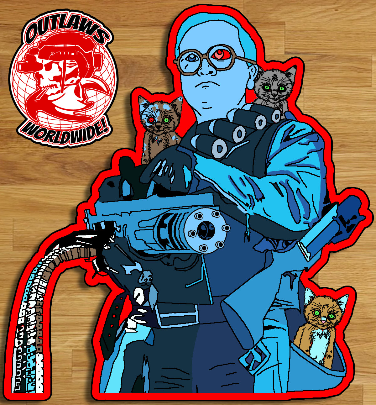 Trailer Park Multiverse Sticker Pack (7 designs)